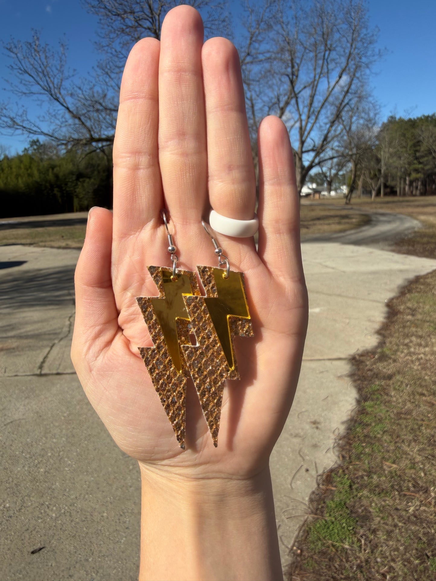 Cosmic Cowgirl | Lightning Luxe Earrings
