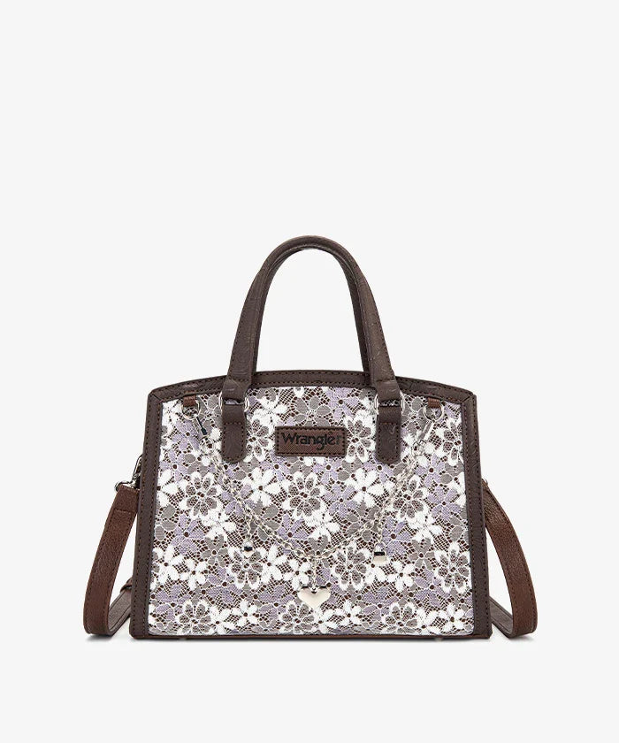 WRANGLER WESTERN CHIC LACE TOTE BAG