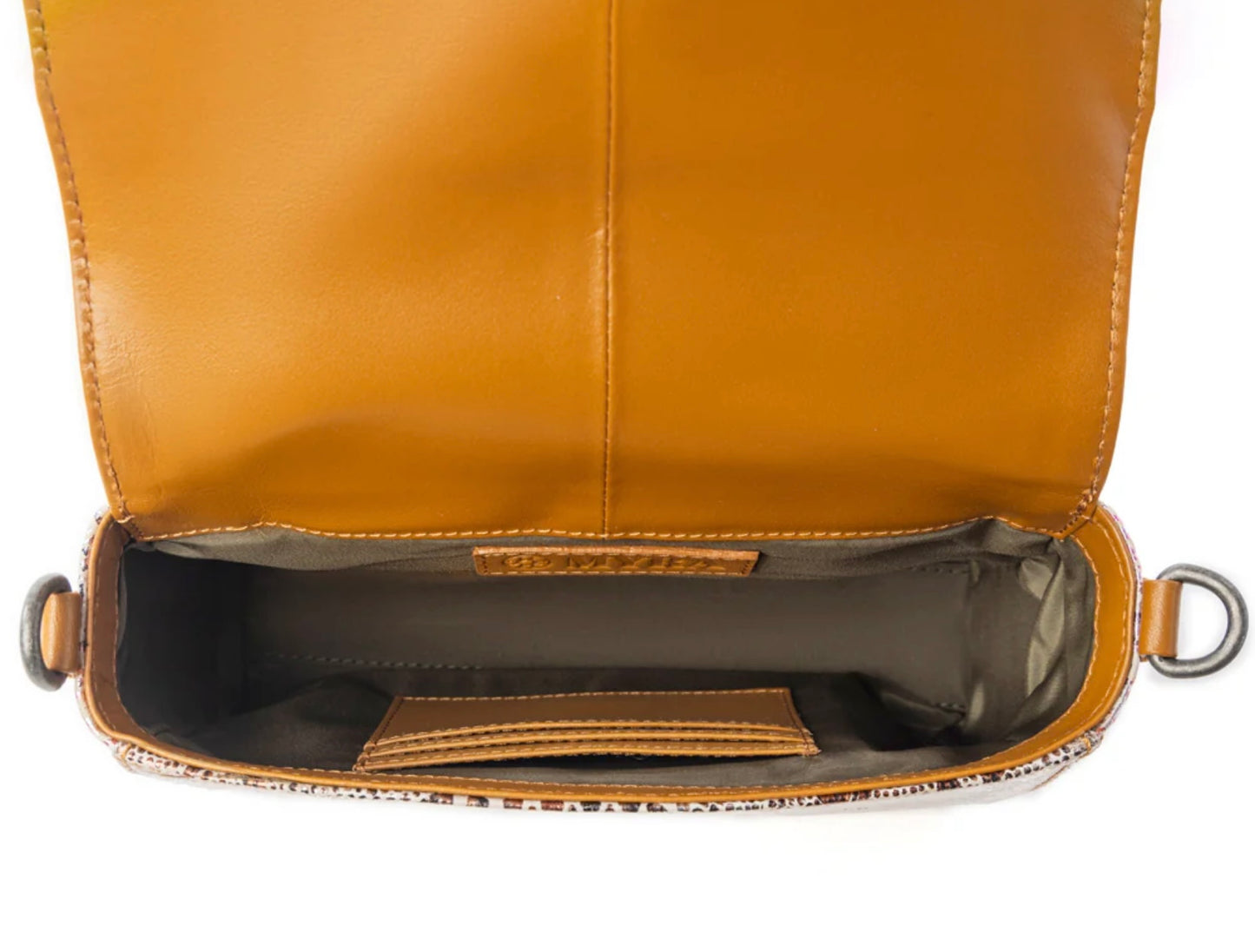 Elysian Charm Leather Shoulder Bag