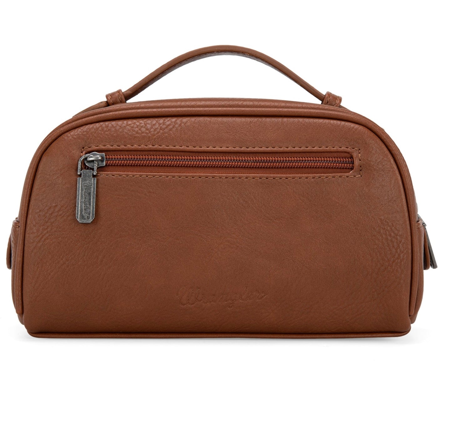 Wrangler Embroidered Multi Purpose/Travel Pouch - Brown