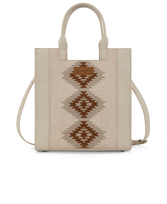 Wrangler Aztec Embroidered Tote Bag/Crossbody