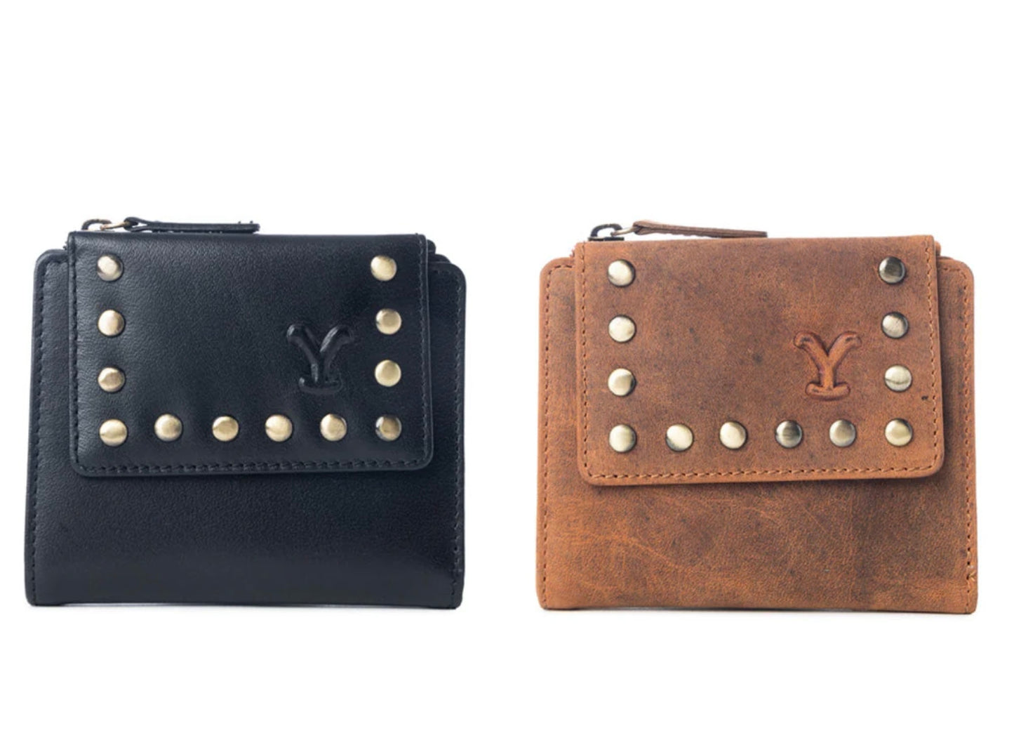 Yellowstone Westmere Studded Credit Card Holder