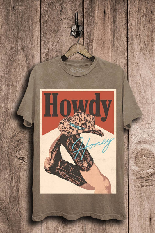 Howdy Honey Graphic Top