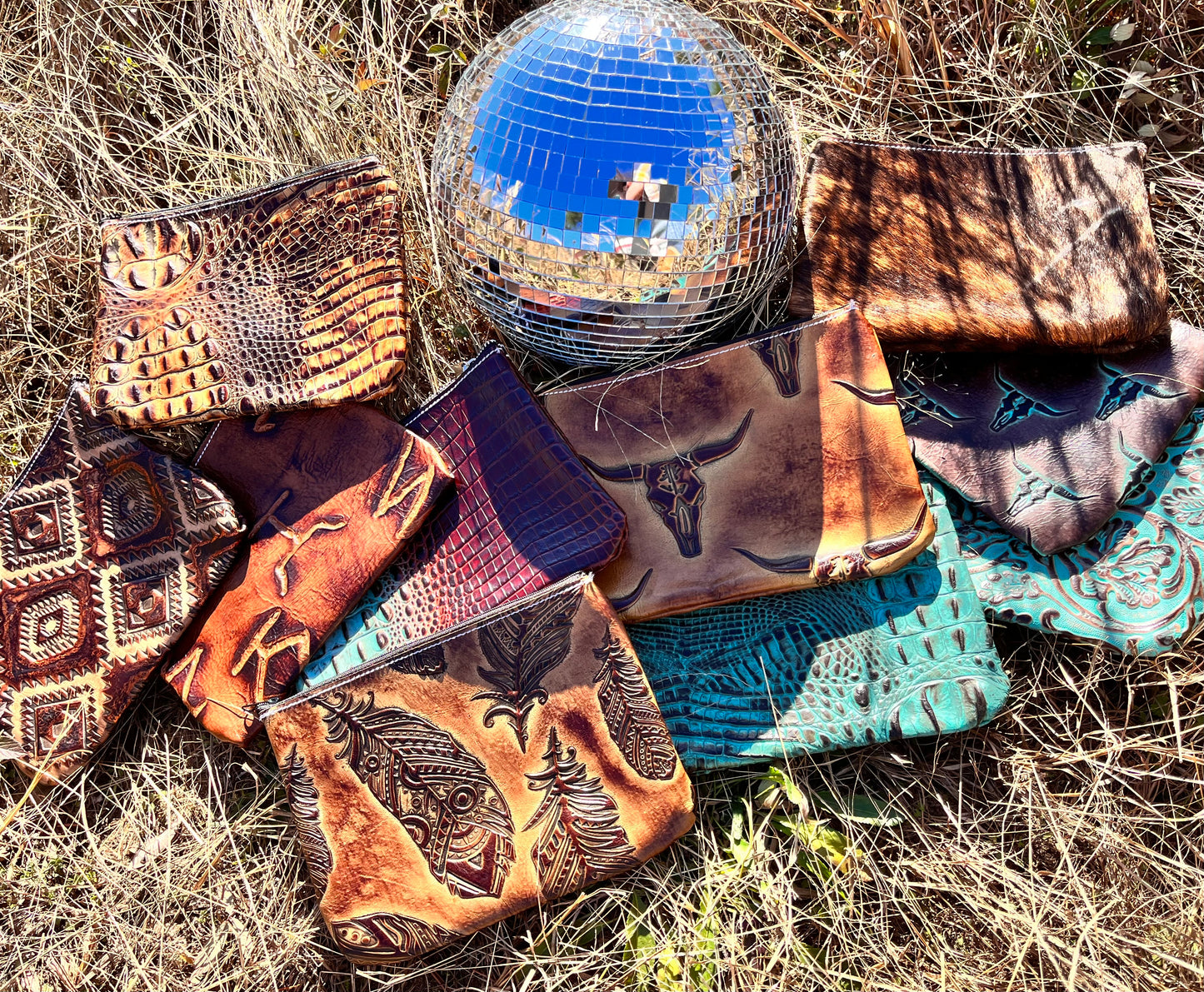 Genuine Leather Purse Pouch