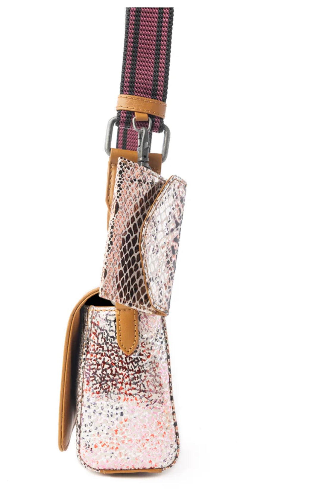 Elysian Charm Leather Shoulder Bag