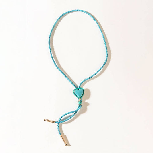 June at Sundown Necklace in Rodeo Teal