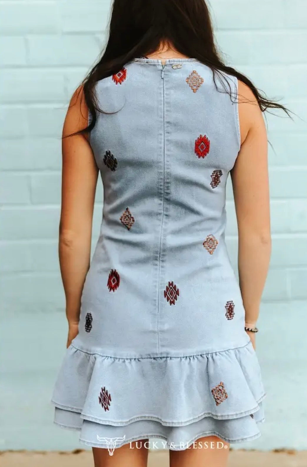 Dusty Trail Denim Dress