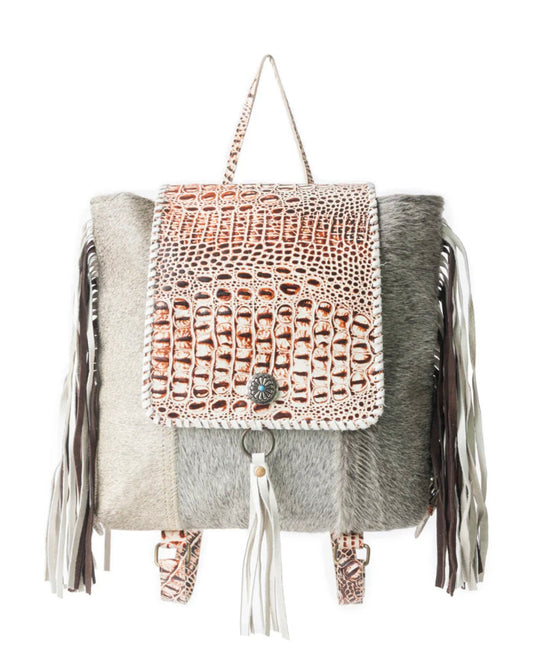 SMOKEY BACKPACK LEATHER & HAIRON BAG