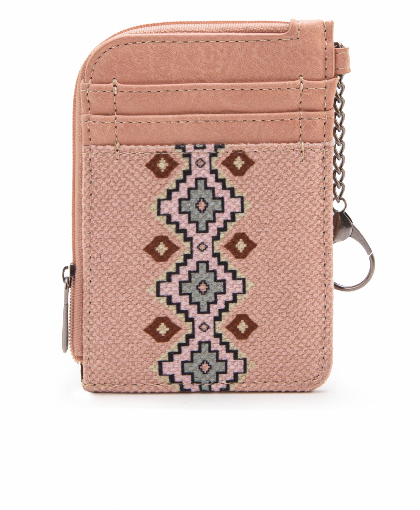 Wrangler Southwestern Mini Zip Card Case/Wallet-Multiple Colors