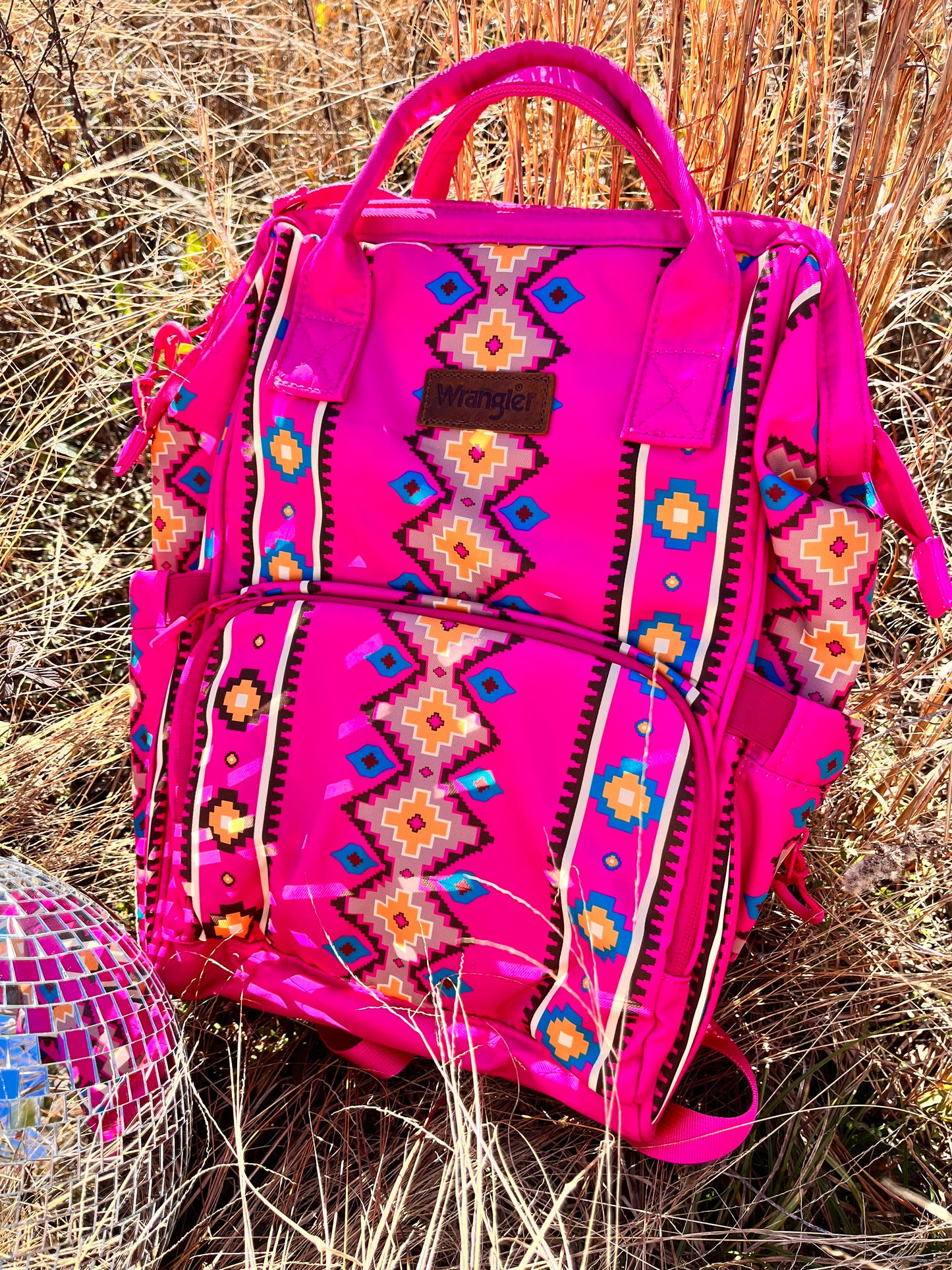 Wrangler SOUTHWESTERN PRINT BACKPACK