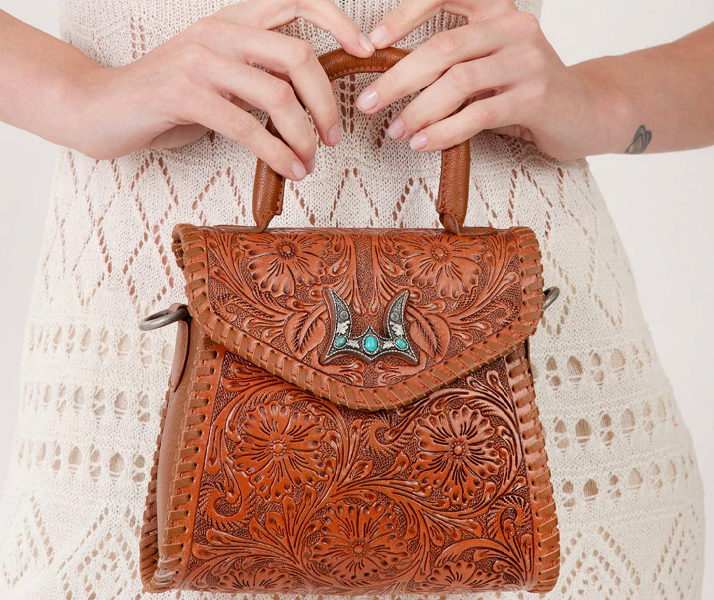 Loyal West Leon Mini Handle Purse