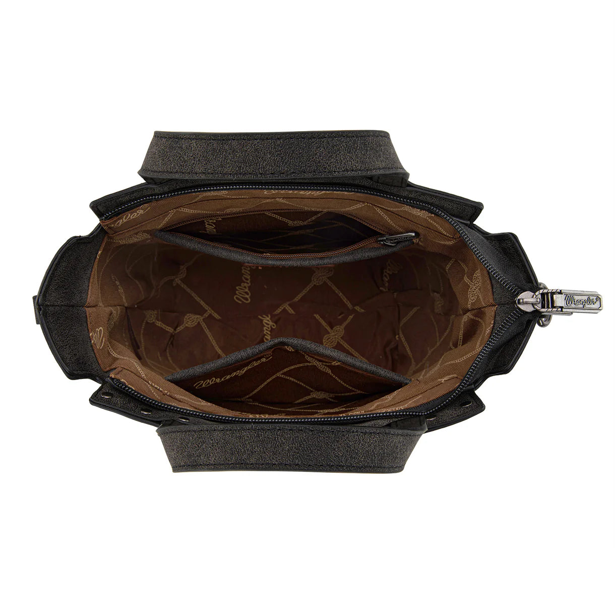 Wrangler Genuine Hair-On Cowhide Tote/Crossbody