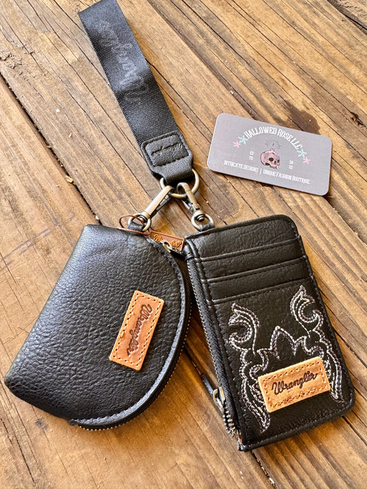 Wrangler Embroidered Bi-Fold Wallet
