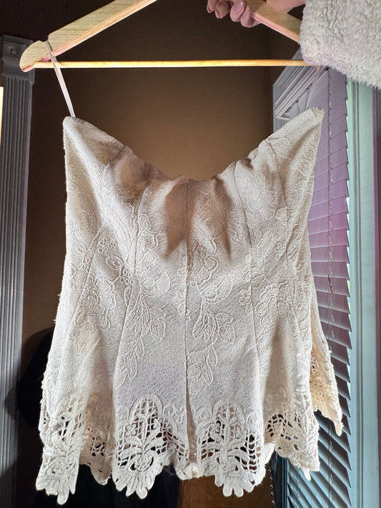 Wildflower Lace Tube Top