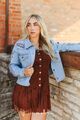Bootstitch Embroidery Concho Denim Jacket