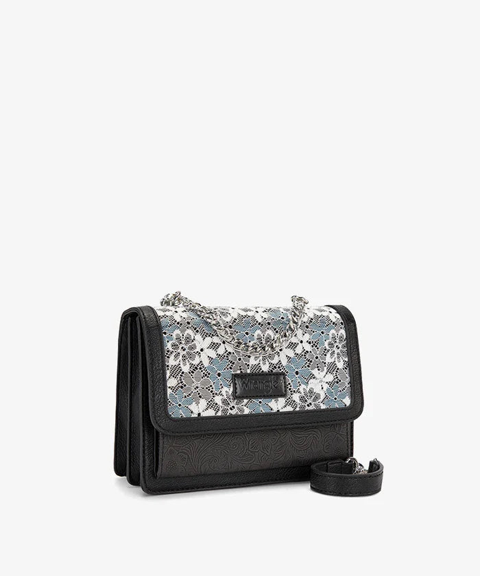 Wrangler Vintage Petal Floral Chain Shoulder Bag