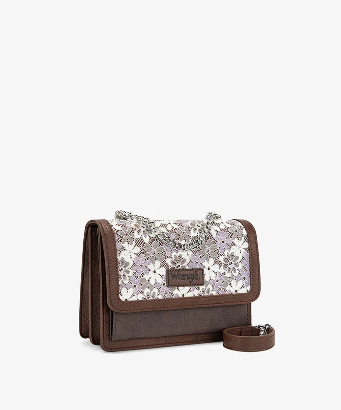 Wrangler Vintage Petal Floral Chain Shoulder Bag