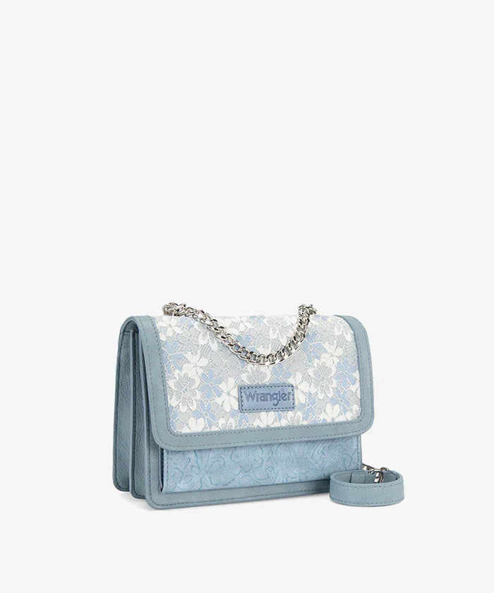 Wrangler Vintage Petal Floral Chain Shoulder Bag