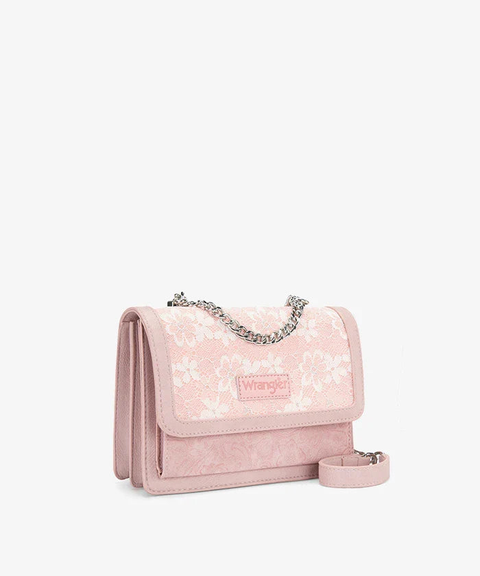 Wrangler Vintage Petal Floral Chain Shoulder Bag