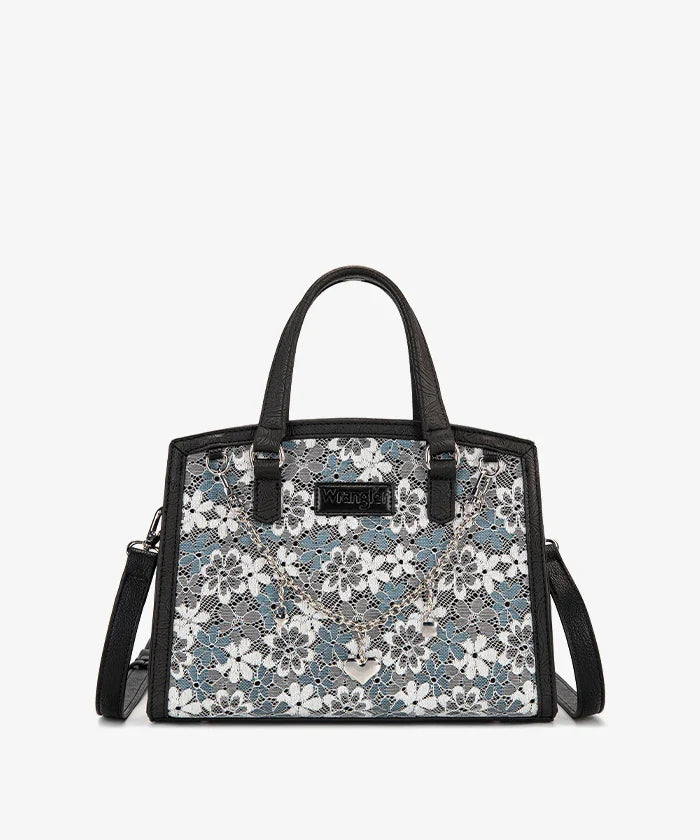 WRANGLER WESTERN CHIC LACE TOTE BAG