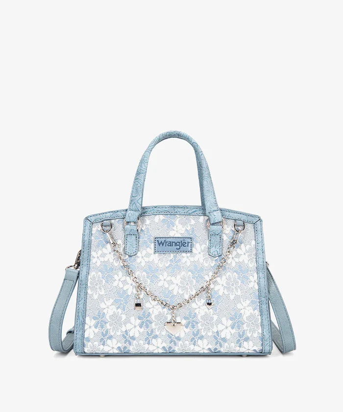 WRANGLER WESTERN CHIC LACE TOTE BAG