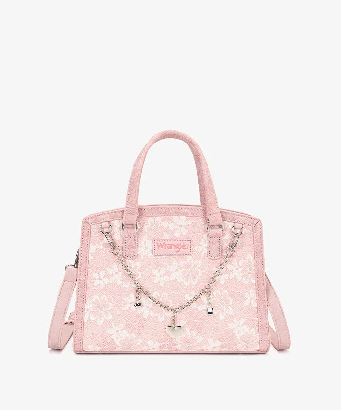 WRANGLER WESTERN CHIC LACE TOTE BAG