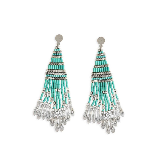 Flora Beaded Earrings