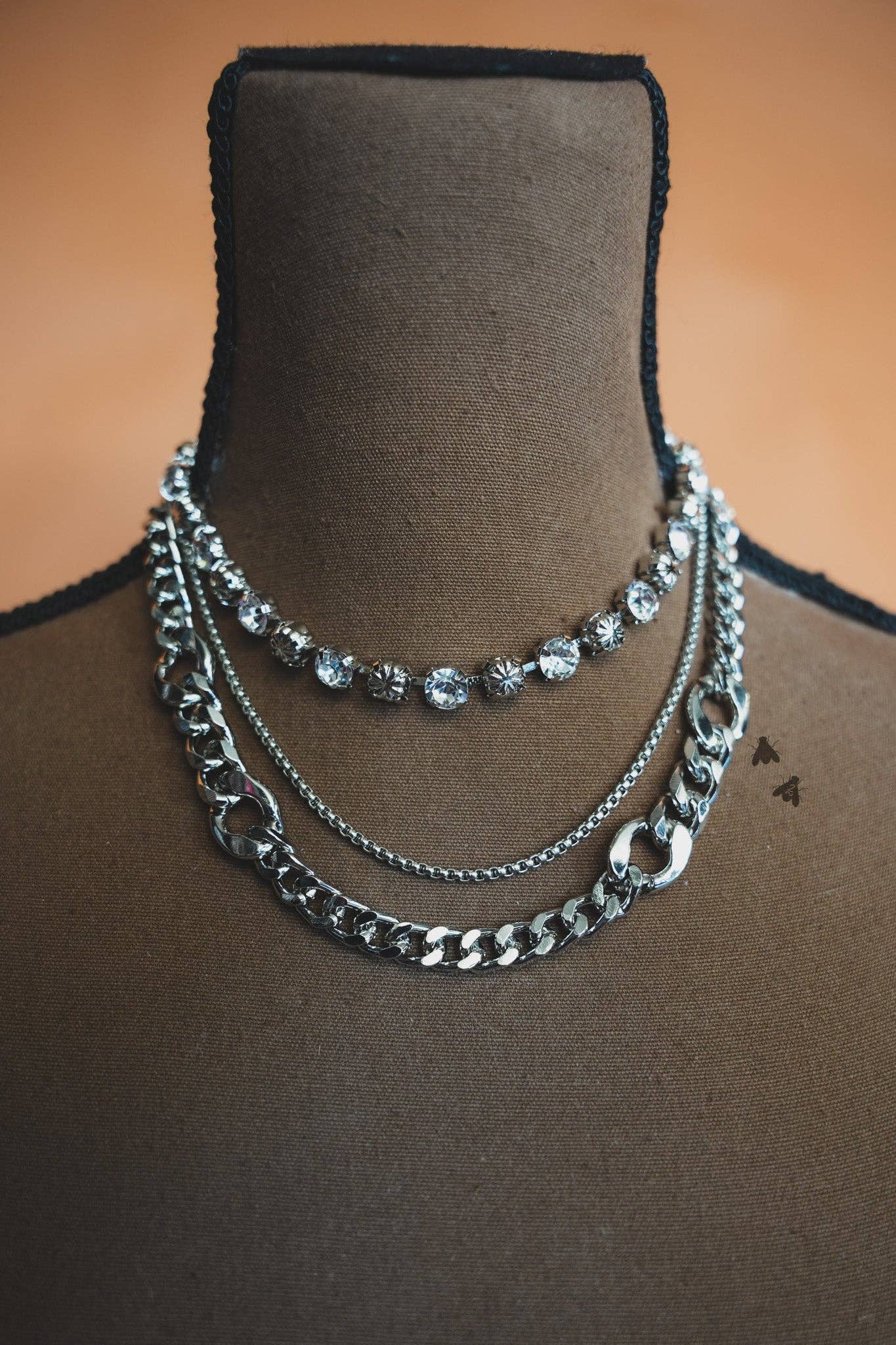 TOO FLY 4 U *WHITE LIGHTNING Necklace